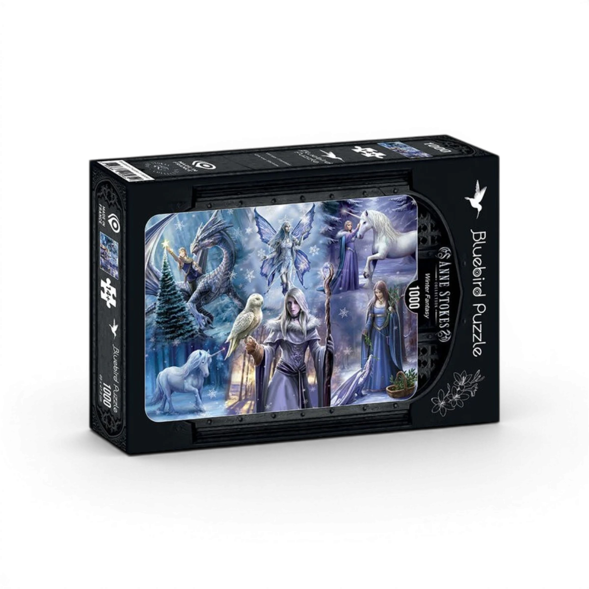 Puzzle Anne Stokes, Winter Fantasy 1000 pièces – Bluebird