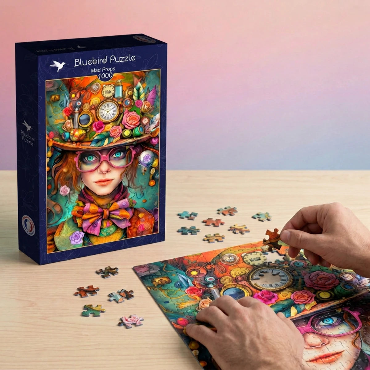 Puzzle  Mad Props 1000 pièces – Bluebird