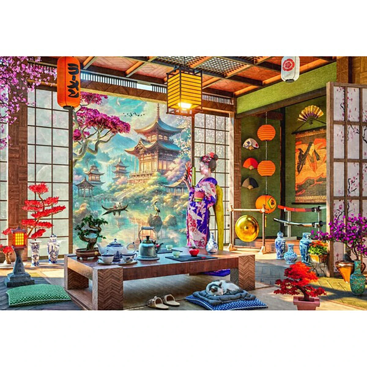 Puzzle  Salon de thé japonais 1000 pièces – Bluebird
