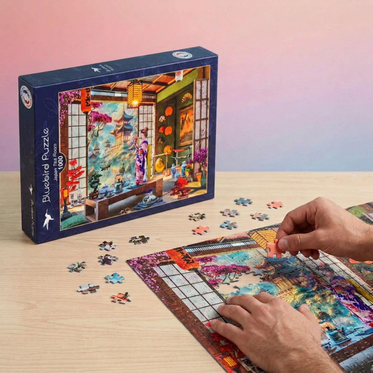 Puzzle  Salon de thé japonais 1000 pièces – Bluebird