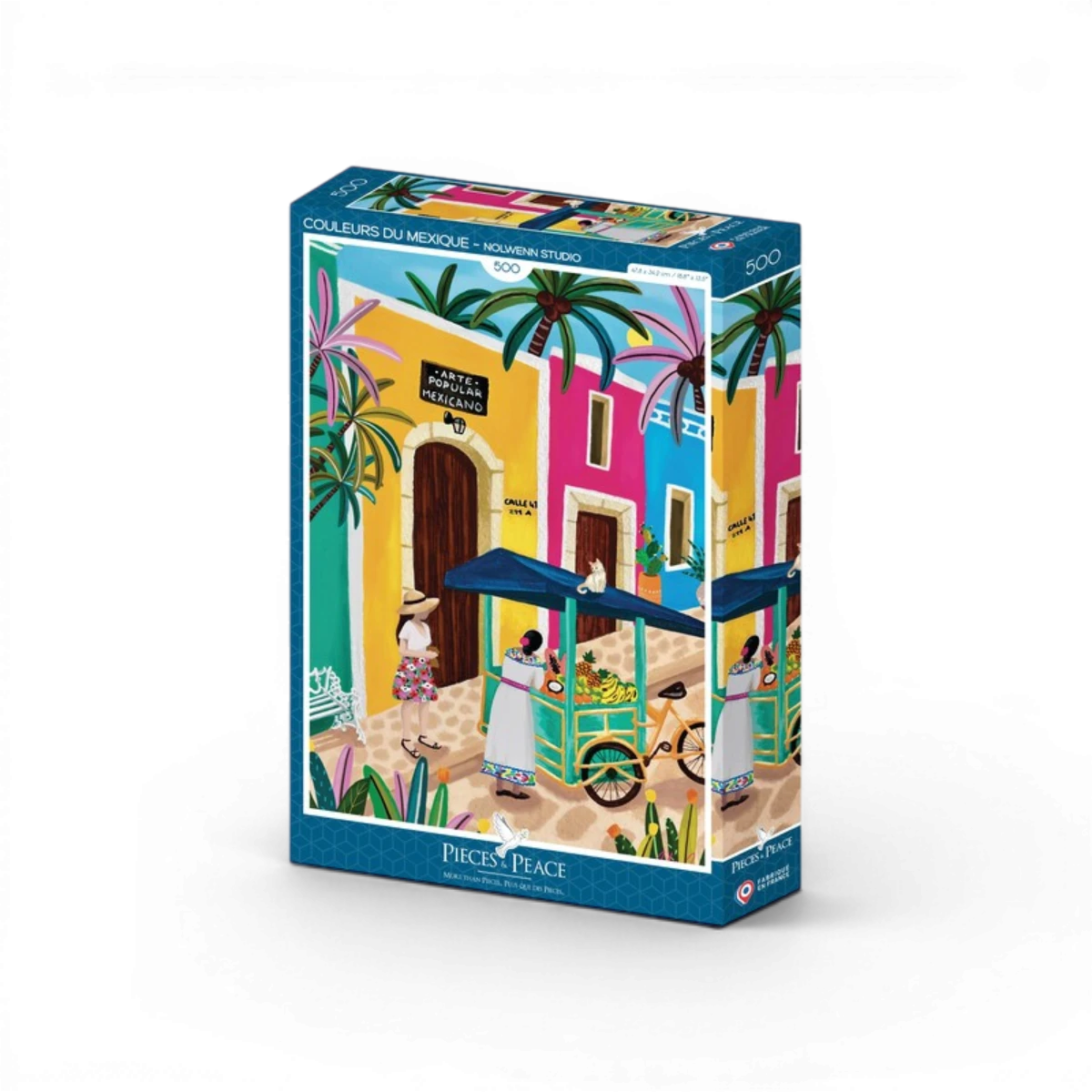 Puzzle scène Mexique 500 pièces – Pieces & Peace