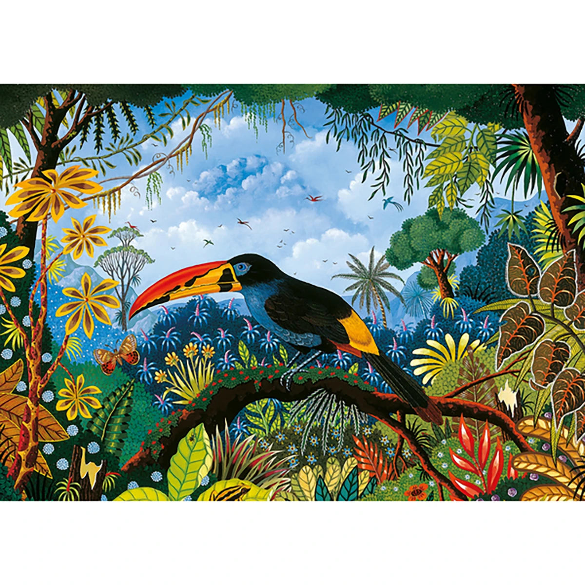 Puzzle Toucan Jungle - 1000 Pièces
