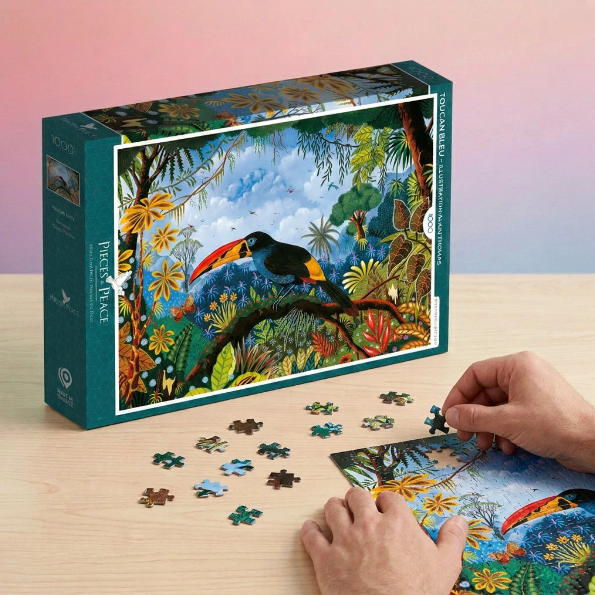 Puzzle Toucan Jungle - 1000 Pièces