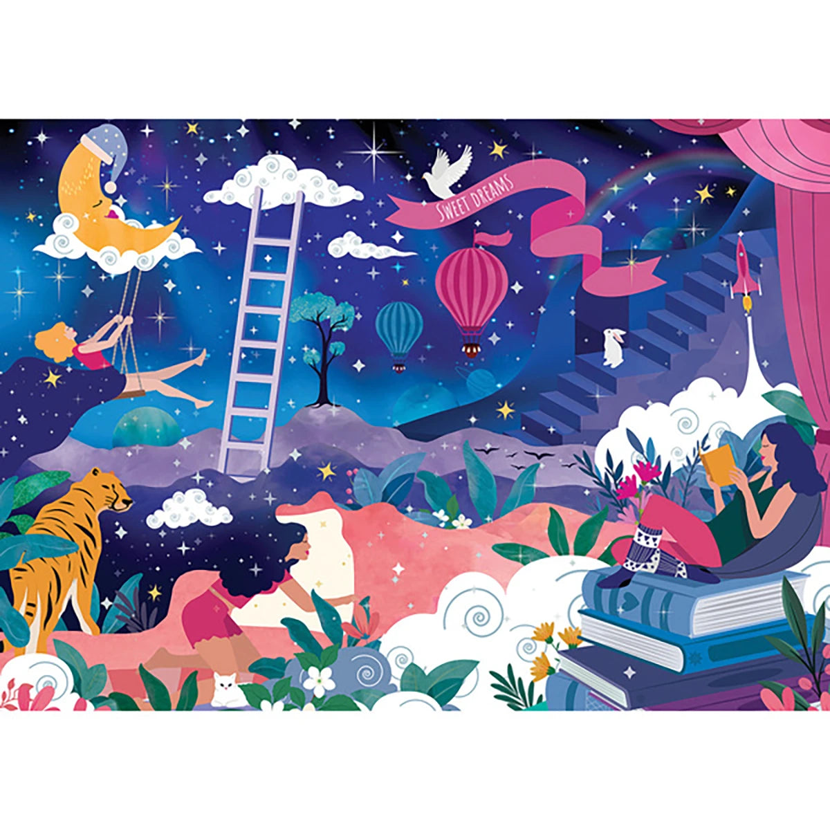 Coffret 2 Puzzles Onirique - 500 Pièces