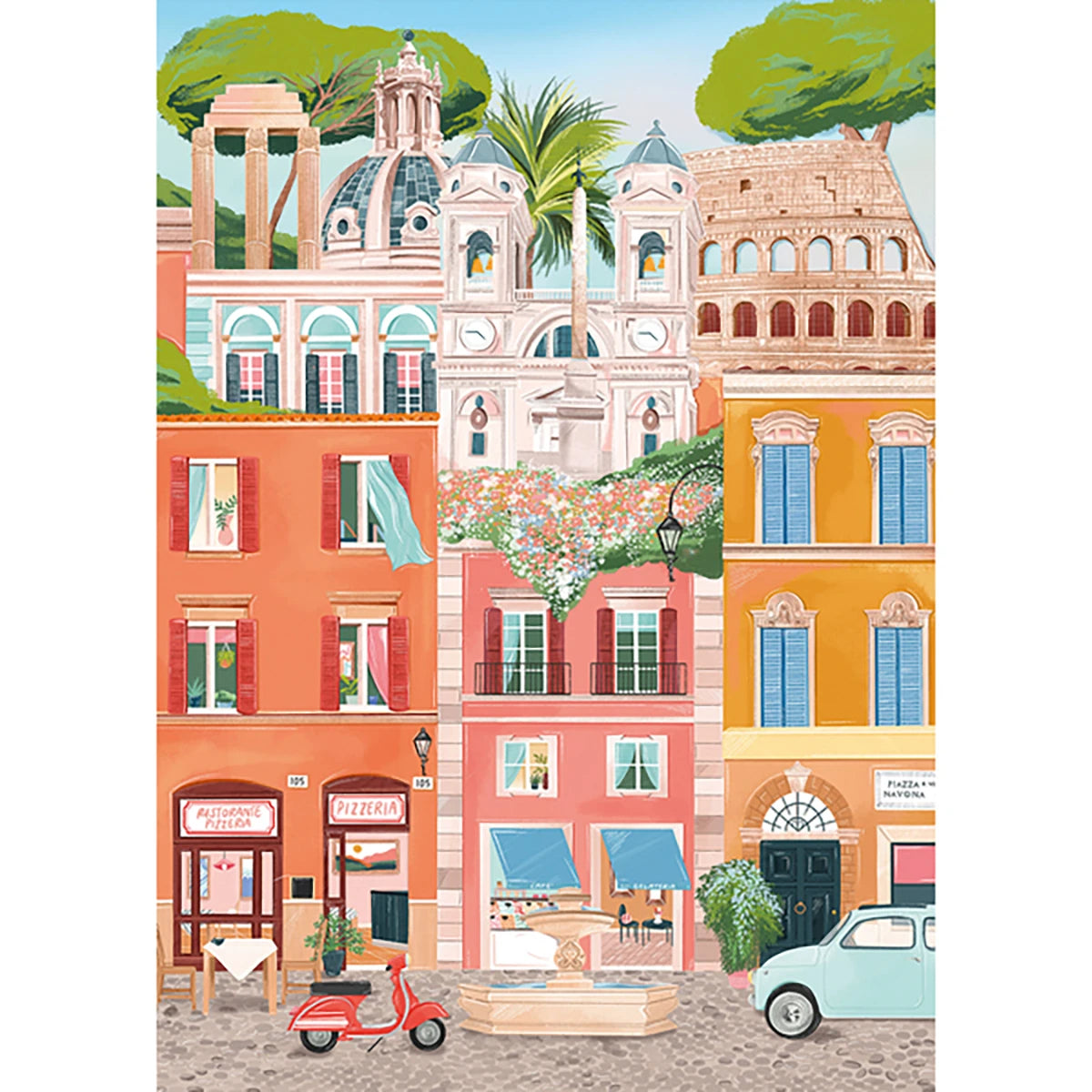 Puzzle Rome - 1500 Pièces