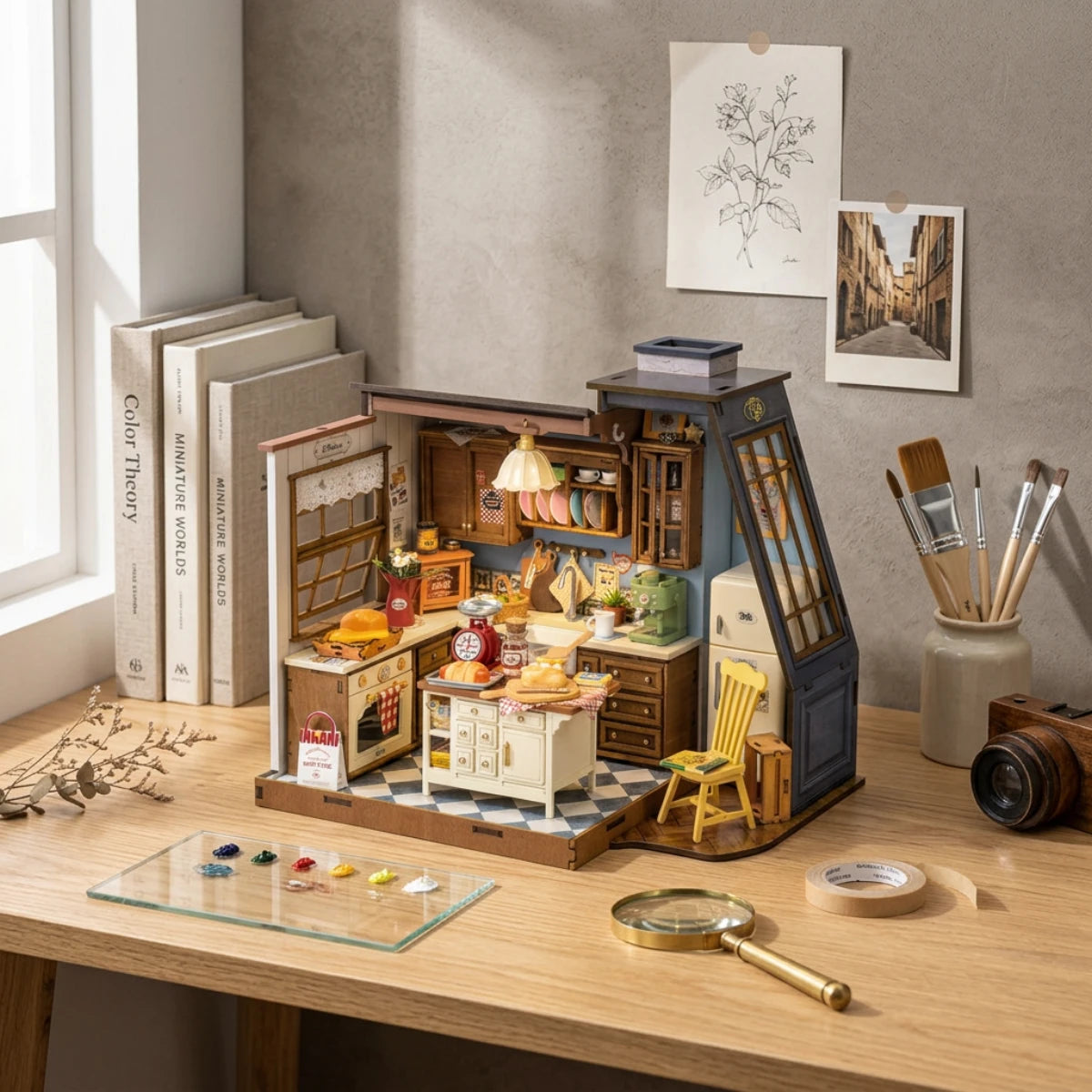 Maquette Baking Kitchen – Kit DIY miniature Rolife