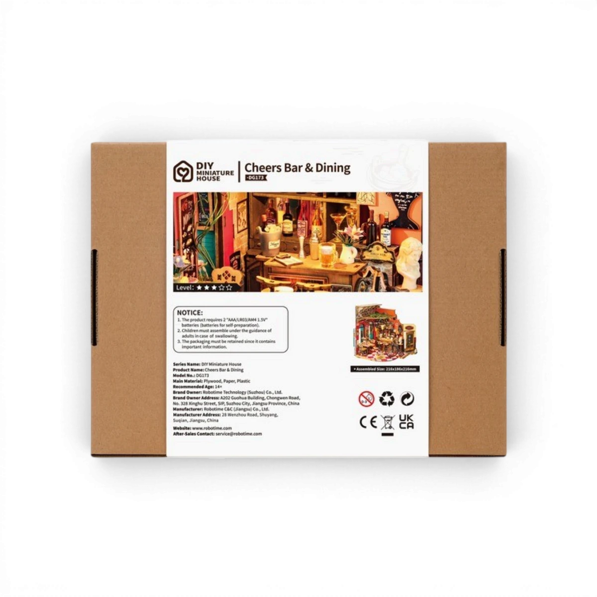 Maquette Cheers Bar & Dining – Kit DIY miniature Rolife