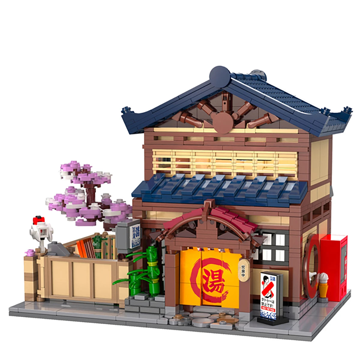 Bains Japonais (1249 pièces) – Set de construction – CaDA