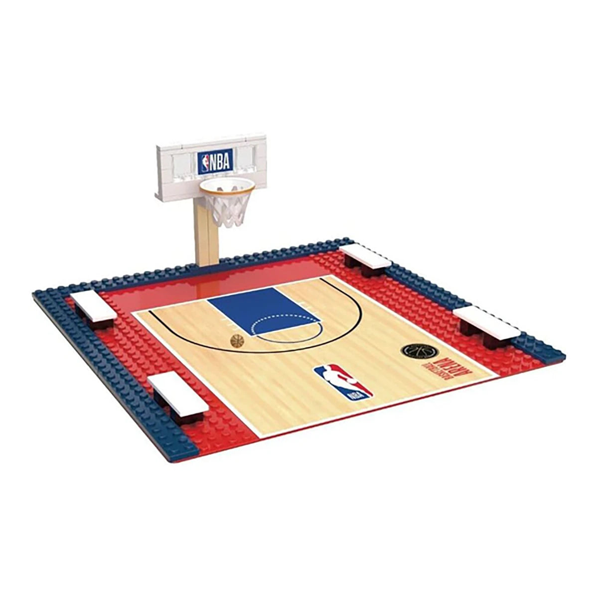 Terrain de basket à construire – NBA avec figurine mystère