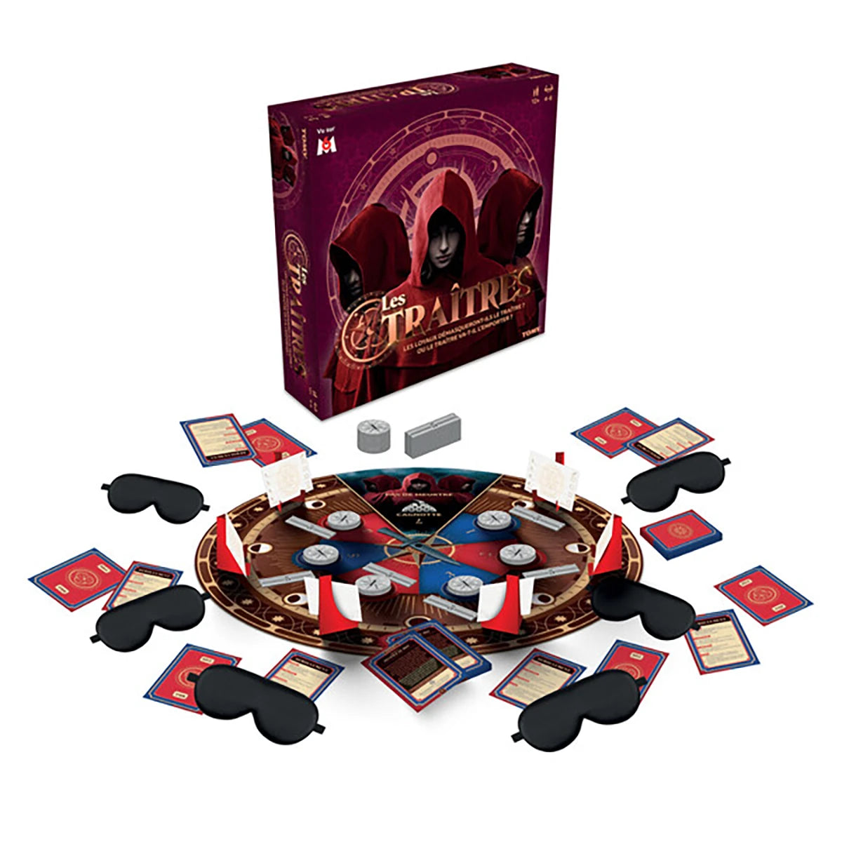 Les Traîtres – Jeu d’ambiance bluff et déduction