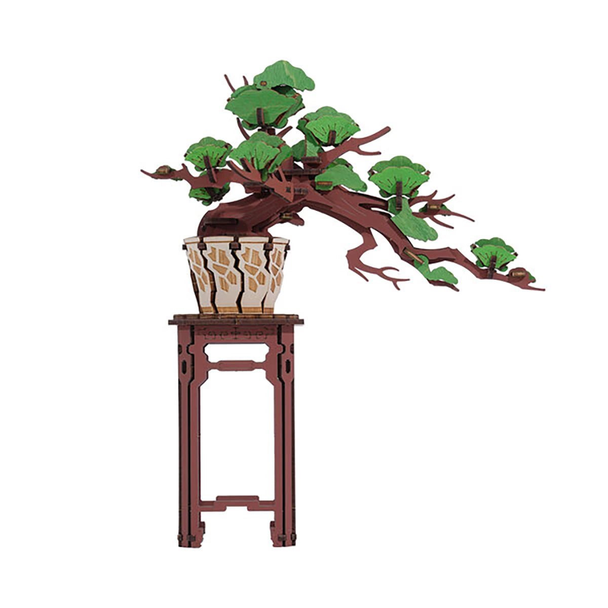 Bonsaï – Puzzle 3D en bois (115 pièces)