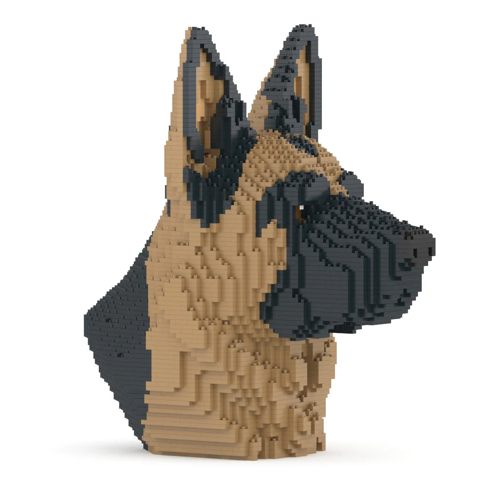Jeu de construction Jekca - Buste labrador (3550 pièces)