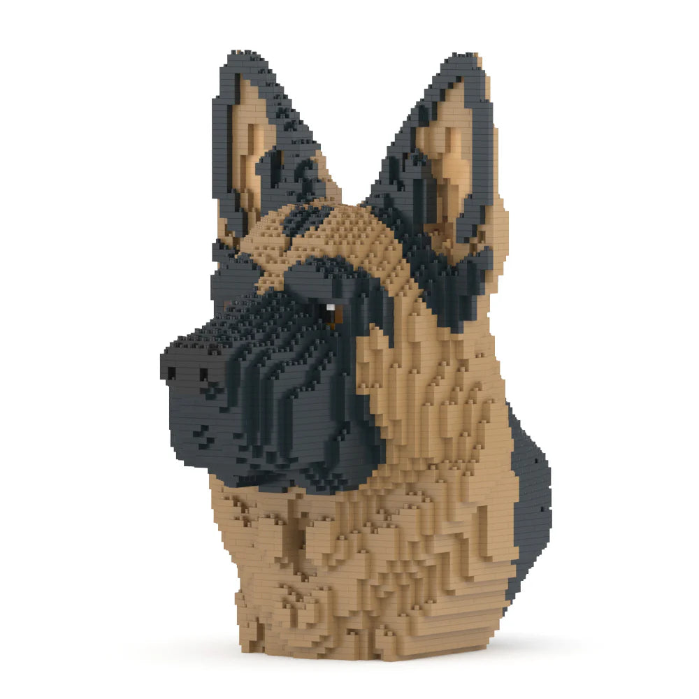 Jeu de construction Jekca - Buste labrador (3550 pièces)