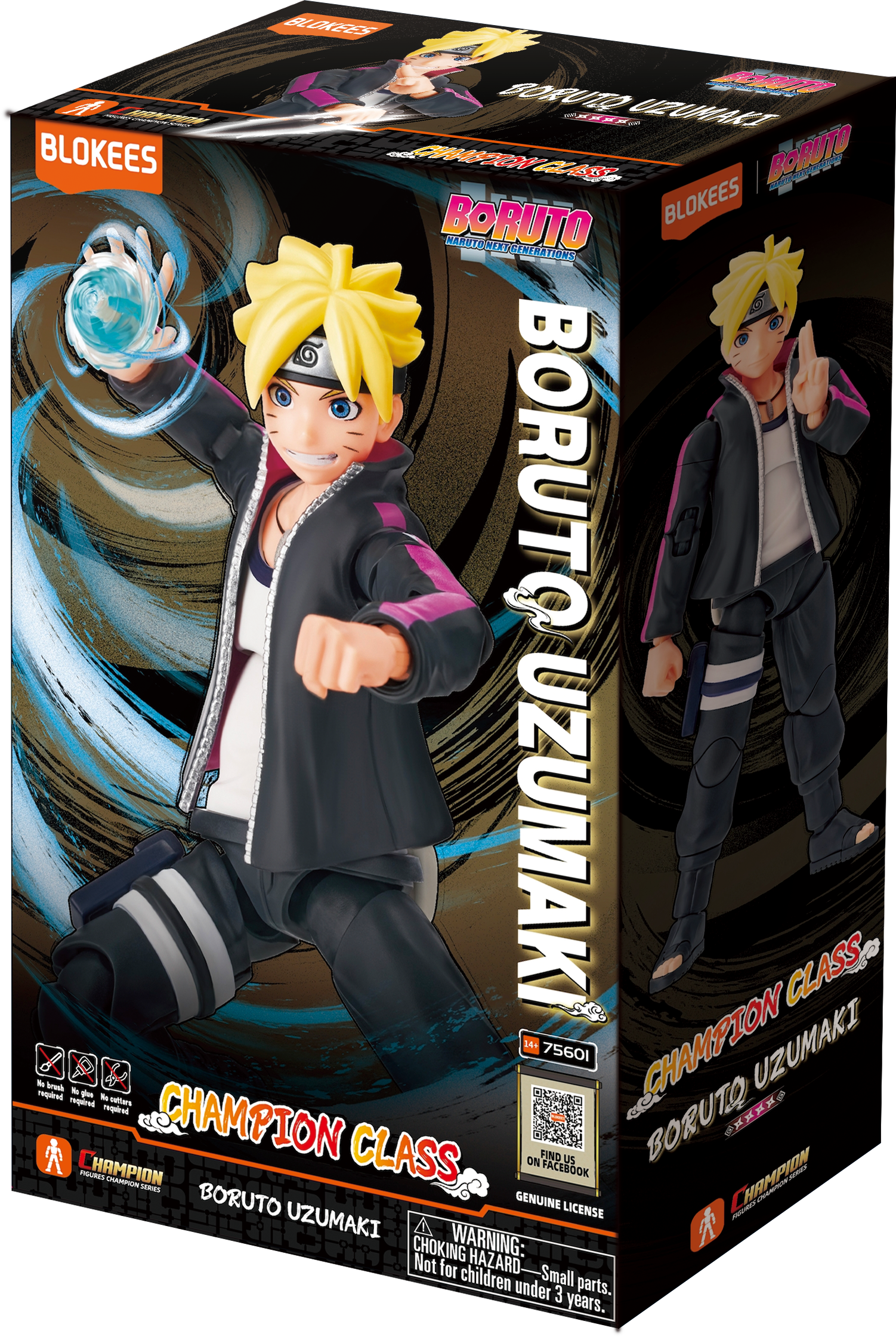 Figurine à assembler Naruto Champion Class 01 - Boruto Uzumaki