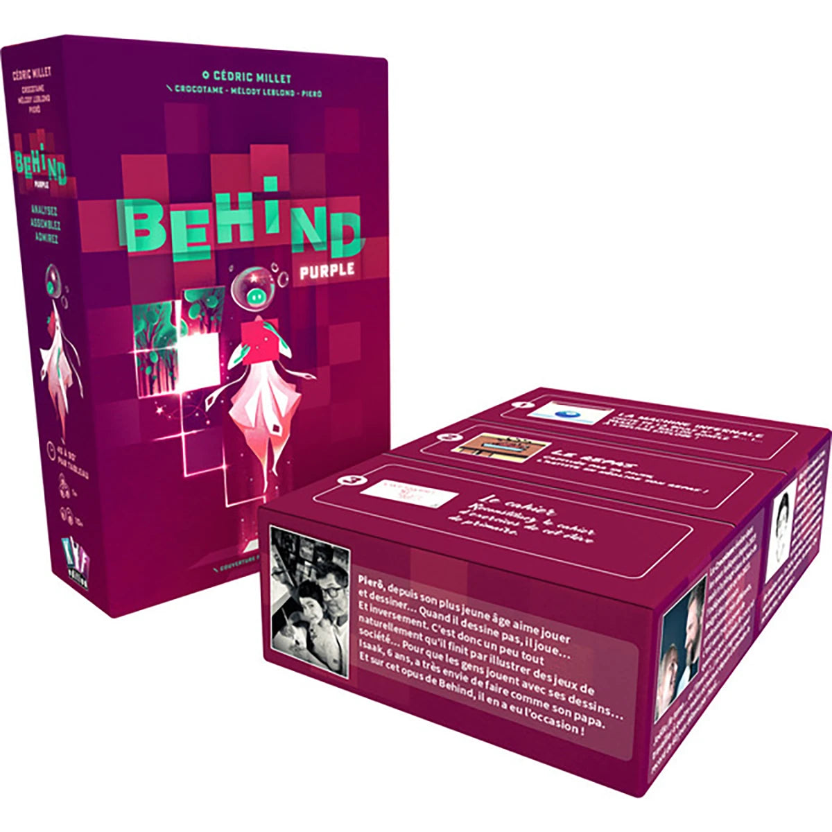 Behind Purple – Jeu d’énigmes et déduction coopératif