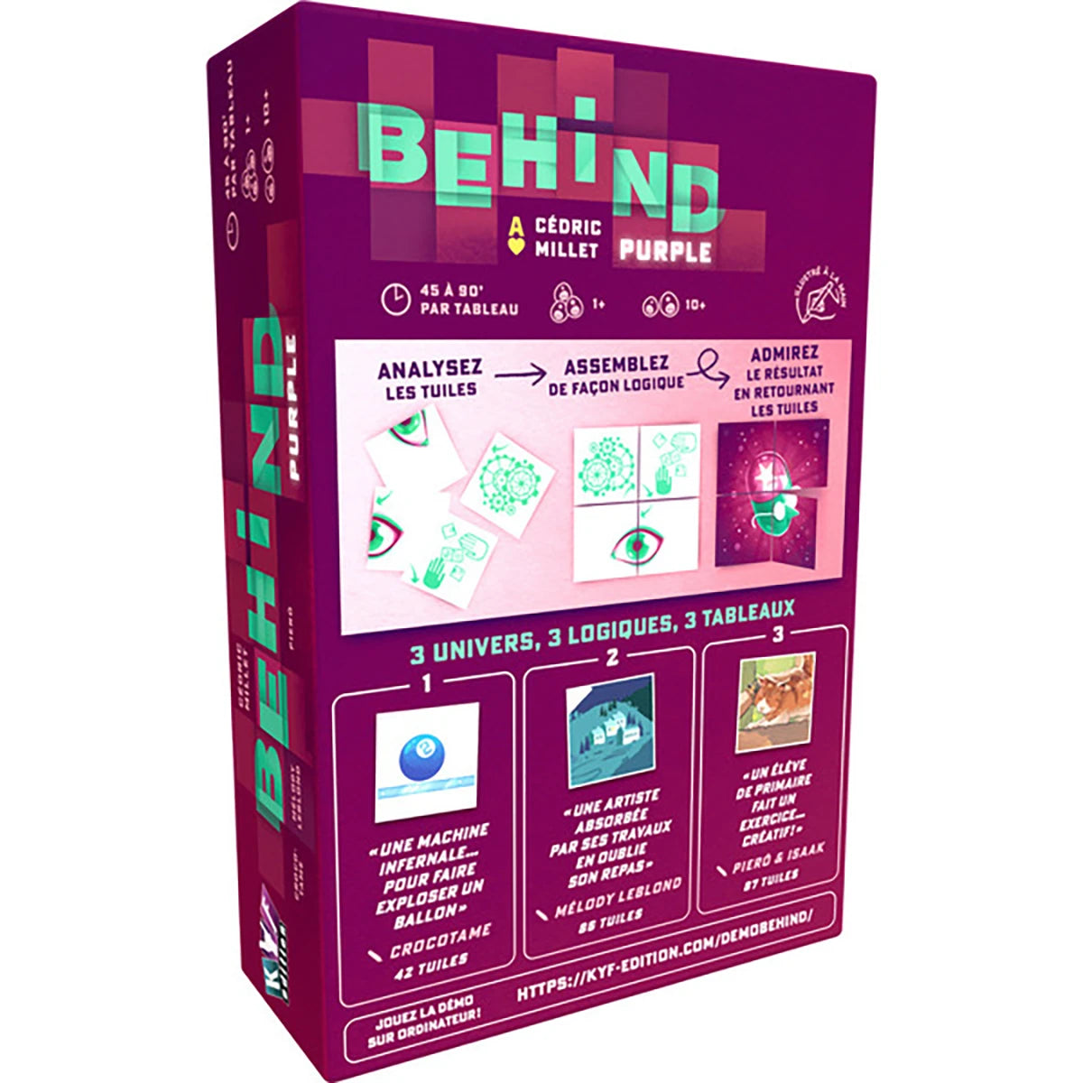 Behind Purple – Jeu d’énigmes et déduction coopératif