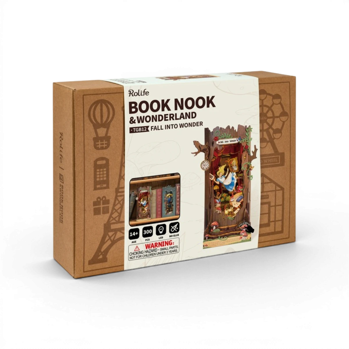 Book Nook Fall Into Wonder – Kit DIY fantastique