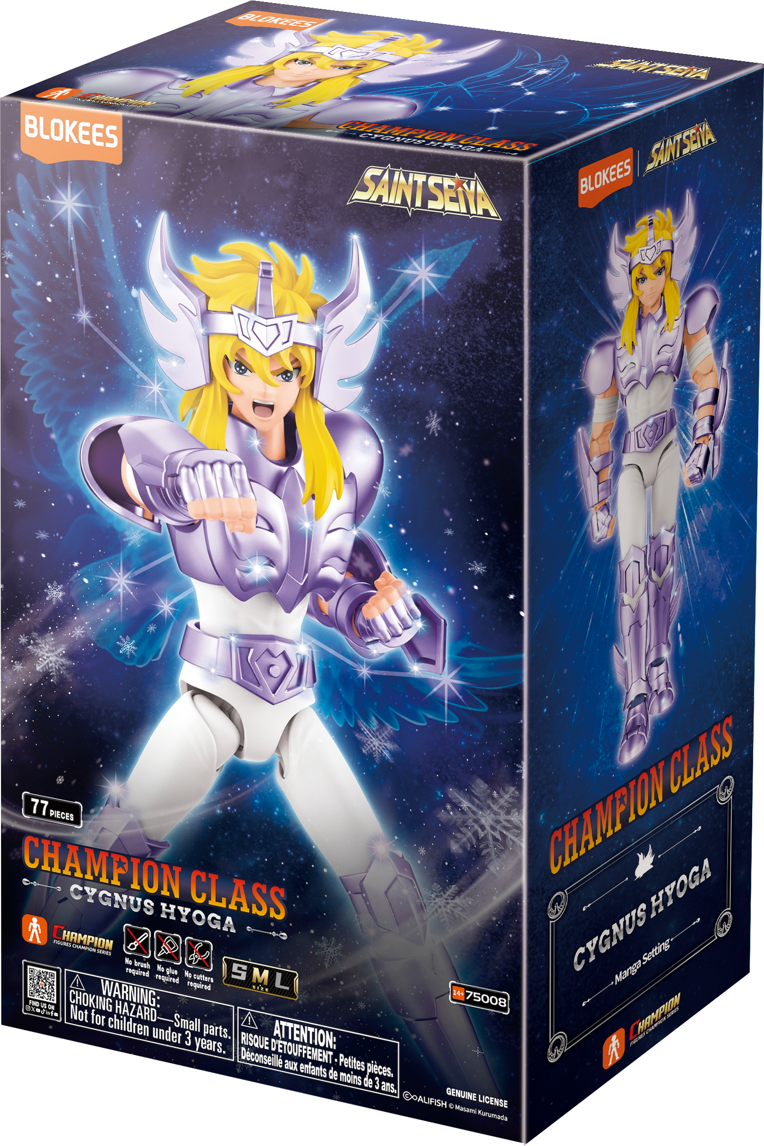 Figurine à assembler Saint Seiya Champion Class Cygnus Hyoga