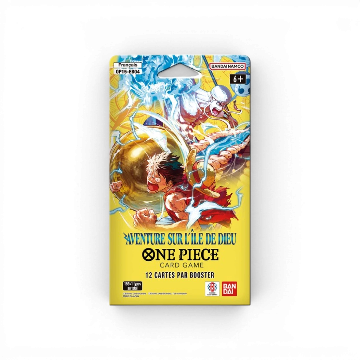 Cartes One Piece Booster OP15 Aventure Sur l'Île de Dieu