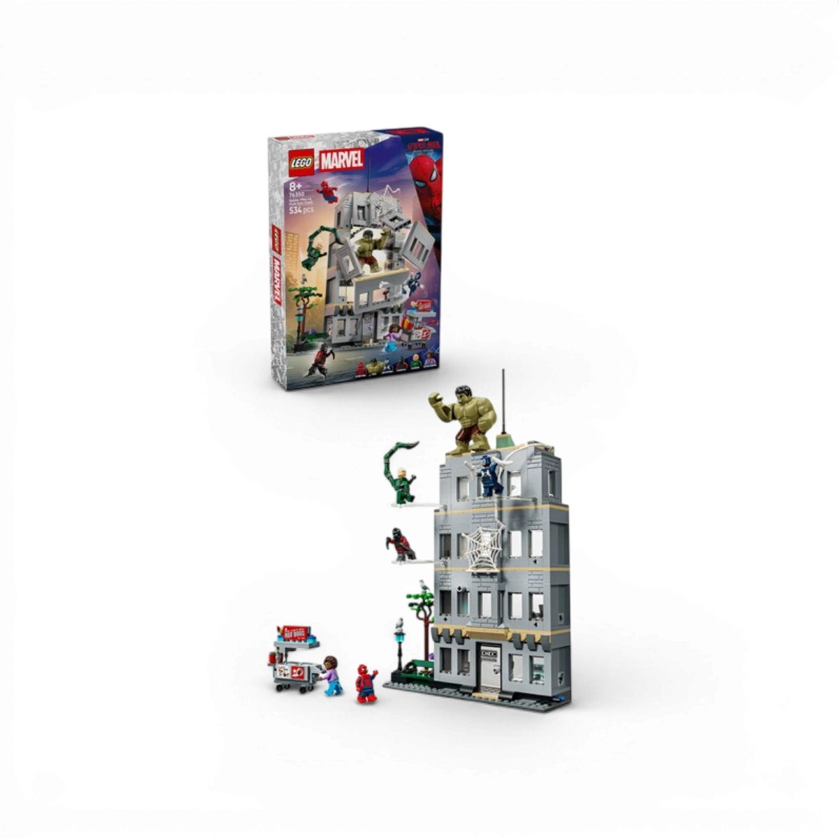 76350 - L’Affrontement légendaire entre Spider-Man et Hulk - LEGO® Marvel