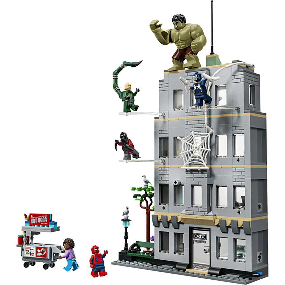 76350 - L’Affrontement légendaire entre Spider-Man et Hulk - LEGO® Marvel