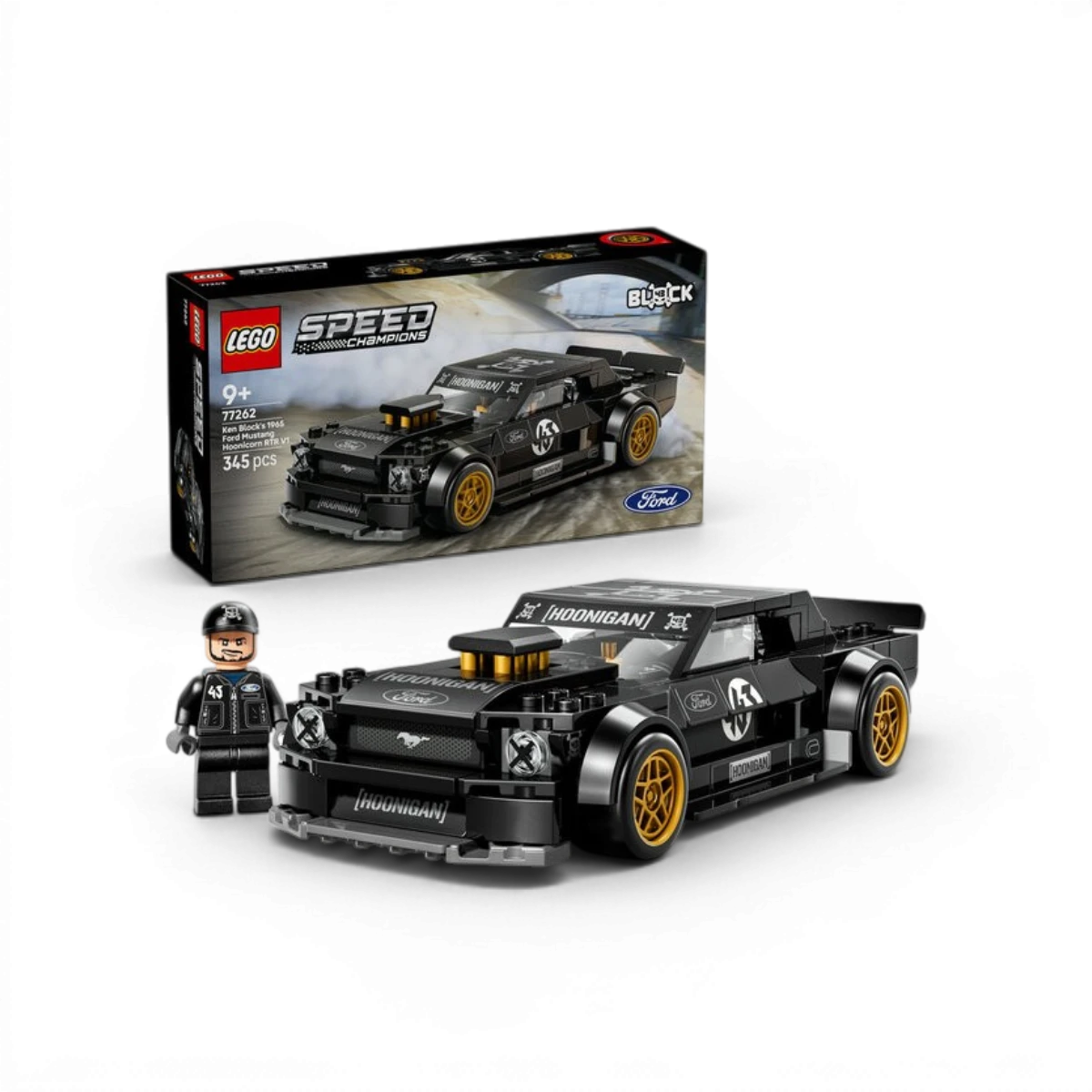 77262 - Ford Mustang Hoonicorn V1 1965 de Ken Block - LEGO® Speed Champions