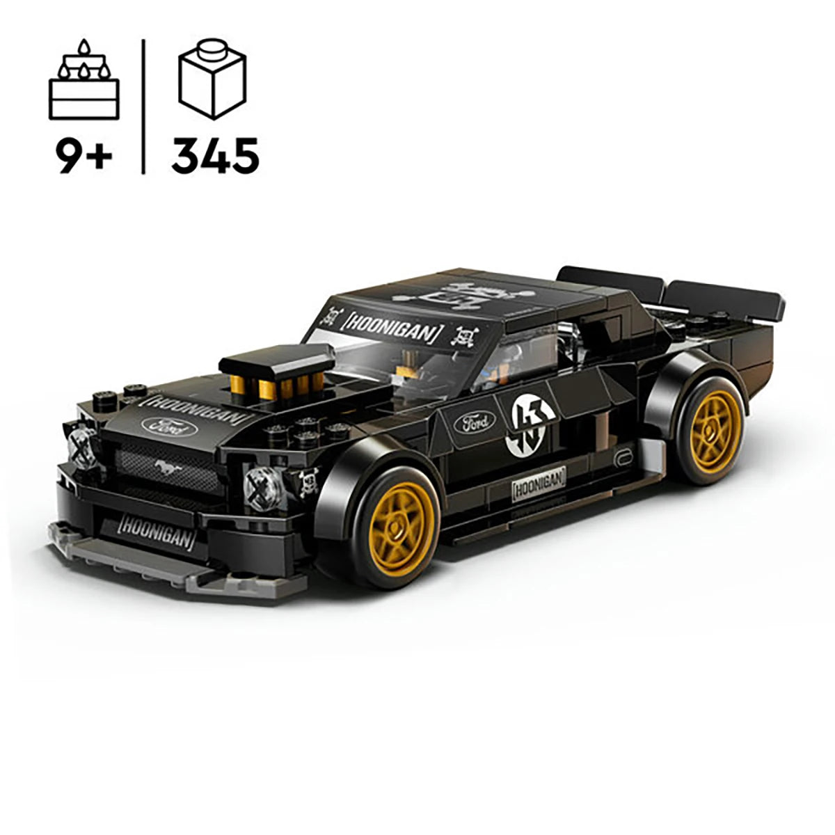 77262 - Ford Mustang Hoonicorn V1 1965 de Ken Block - LEGO® Speed Champions
