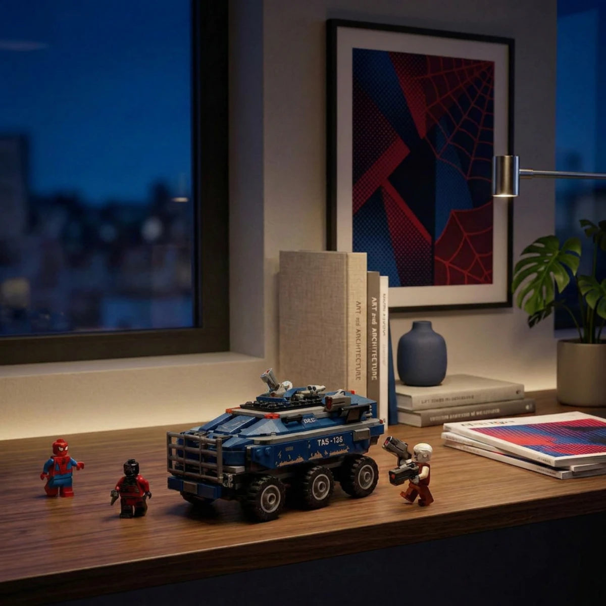76349 - La poursuite en prison mobile de Spider-Man - LEGO® Marvel