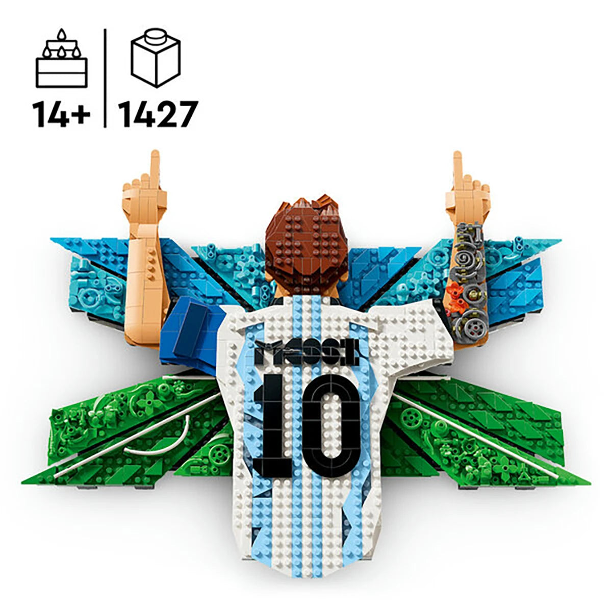 43018 - Lionel Messi – La célébration - LEGO® Editions Football