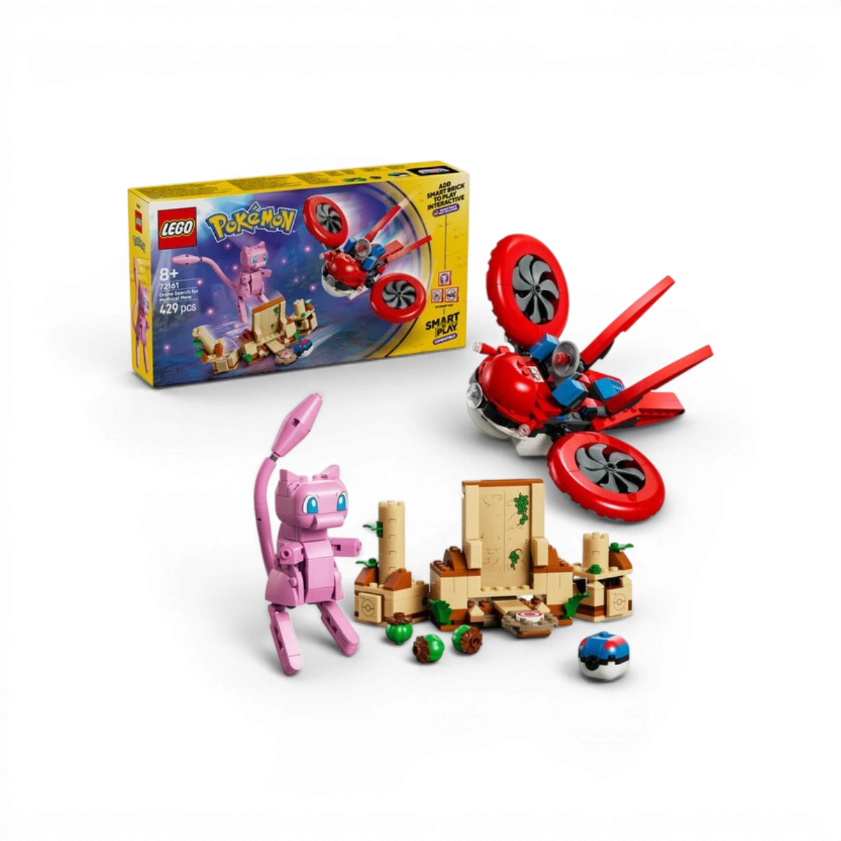 72161 - Recherche de Mew en drone - LEGO® Pokémon SMART Play