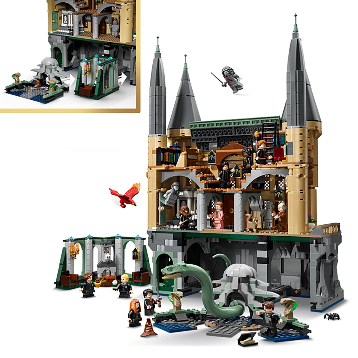 76473 - Le château de Poudlard : l’aile Est - LEGO® Harry Potter™