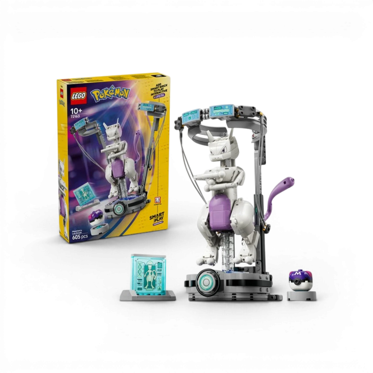 72163 - Évasion du labo de Mewtwo - LEGO® Pokémon SMART Play