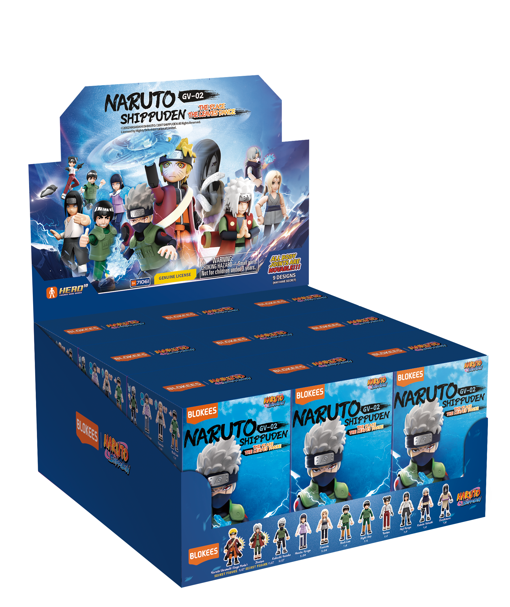 Figurine surprise Naruto - Galaxy Version 02- Ultimate Bond (modèle aléatoire)