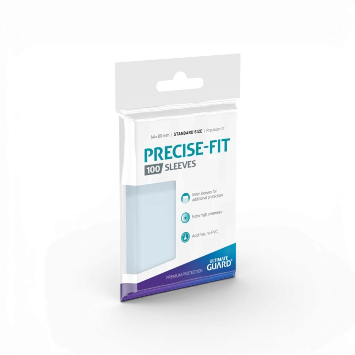 100 pochettes plastique  Precise-Fit - Ultimate Guard