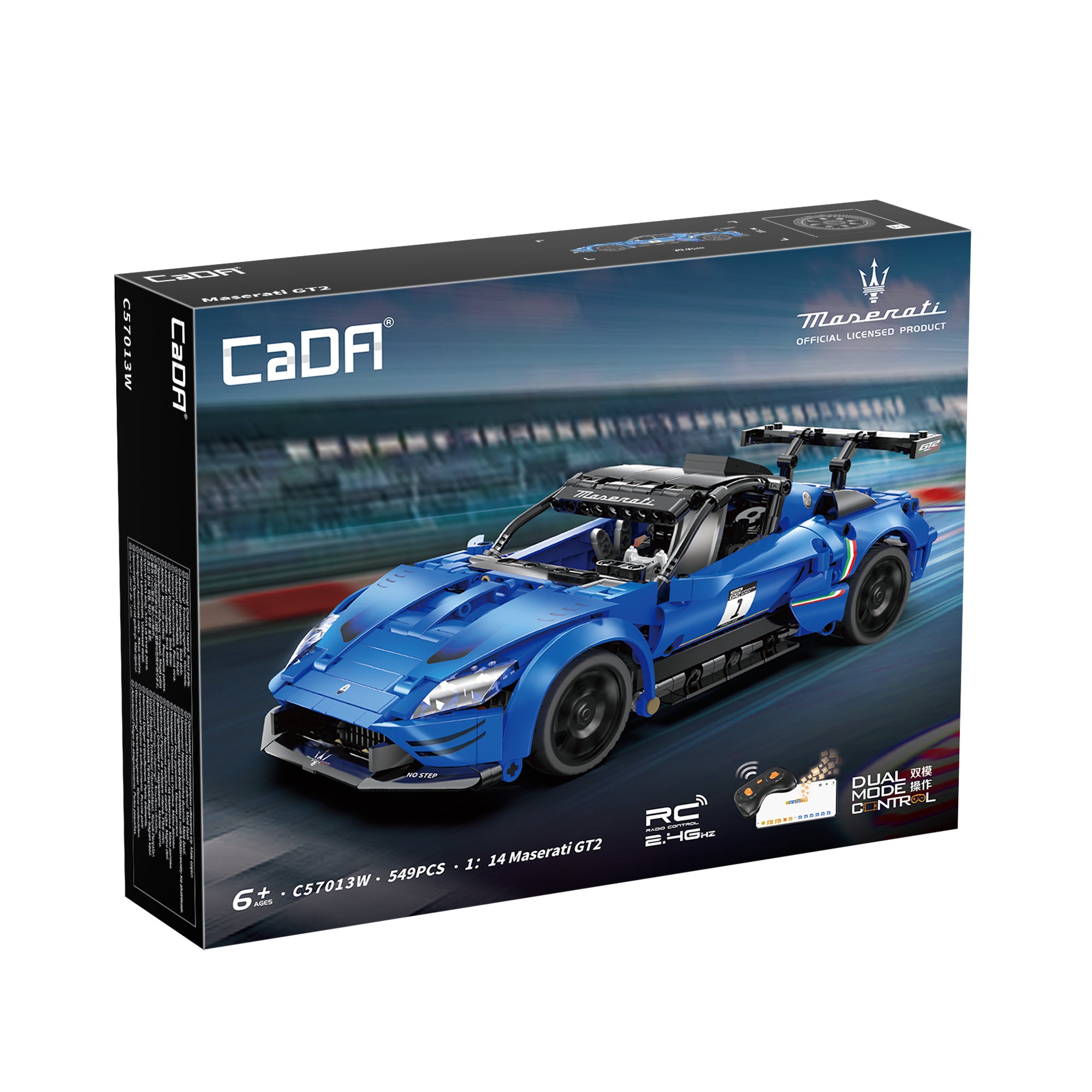 Sportscar Chassis Maserati GT2 – CADA Voitures – 549 Pièces