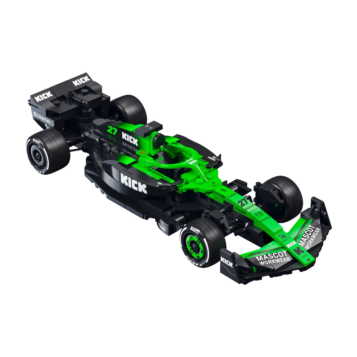 KICK Sauber F1 Team C45 2025 – CADA Voitures – 348 Pièces