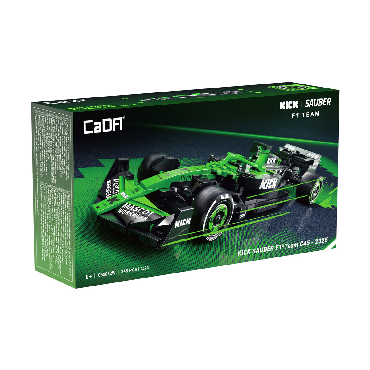 KICK Sauber F1 Team C45 2025 – CADA Voitures – 348 Pièces