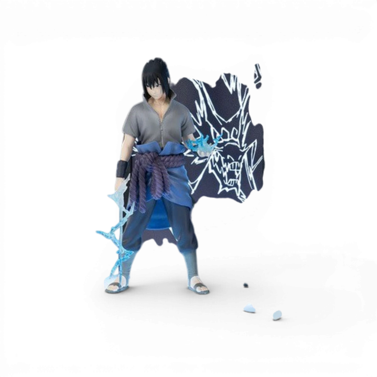 Figurine néon Naruto - Sasuke Uchiha 25cm