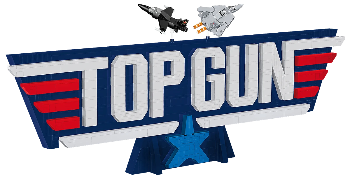 Set de construction Logo Top Gun