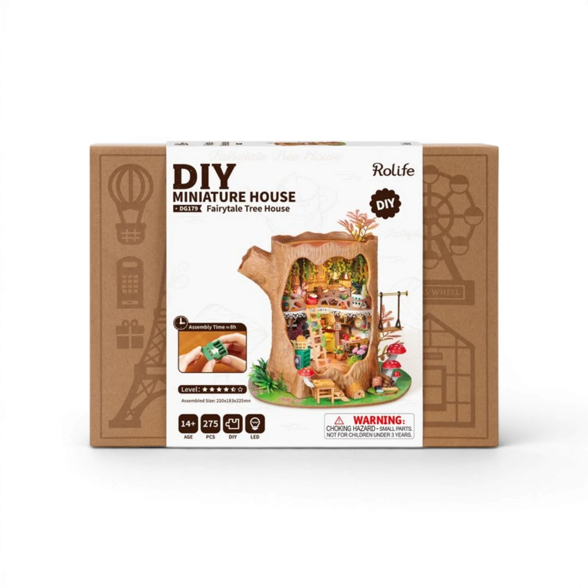 Maquette Maison dans l’arbre – 275 pièces