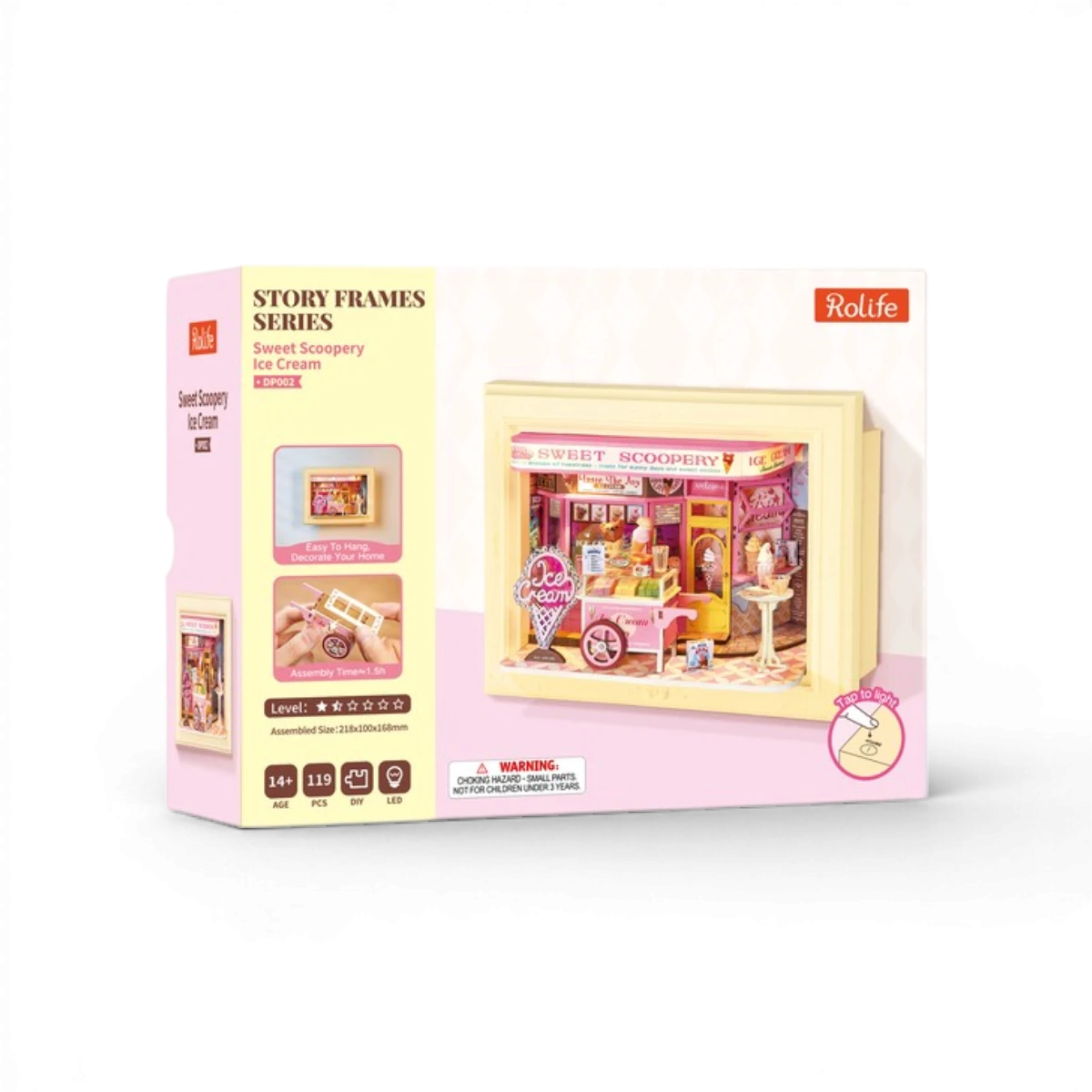 Maquette Sweet Scoopery Ice Cream – Boutique DIY Rolife