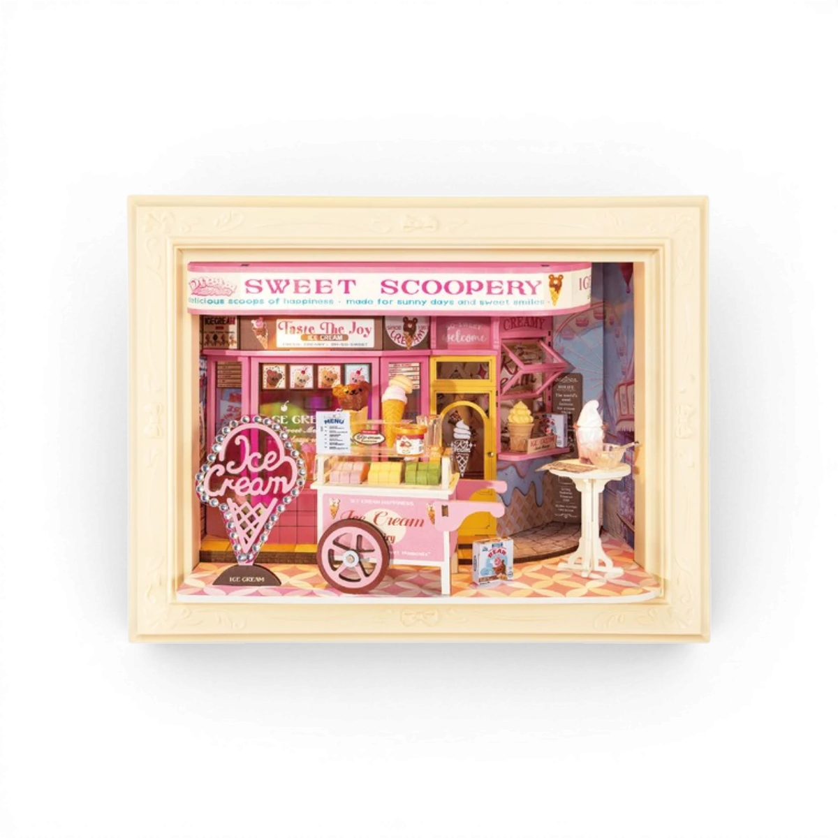 Maquette Sweet Scoopery Ice Cream – Boutique DIY Rolife