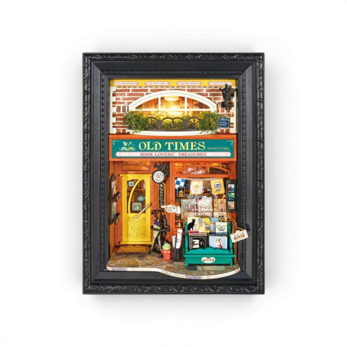 Maquette Old Times Bookstore – Librairie DIY Rolife
