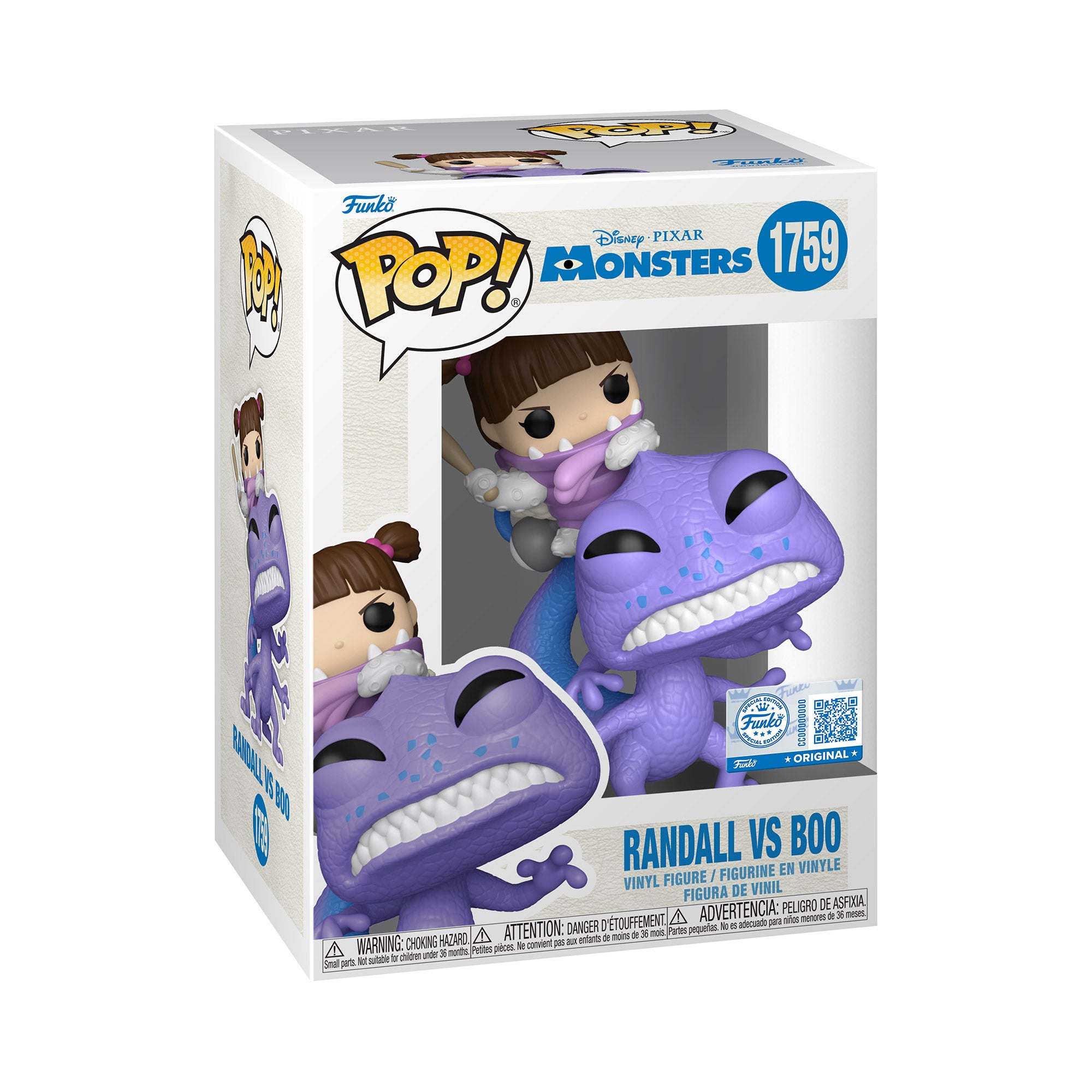 Figurine Funko POP! Deluxe – Randall & Boo (chase)