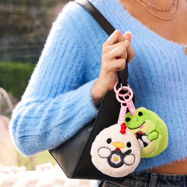 Mini peluche porte-clés Snackles 8cm (modèle aléatoire)
