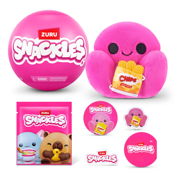 Peluche Snackle 12cm Series 2 (modèle aléatoire)