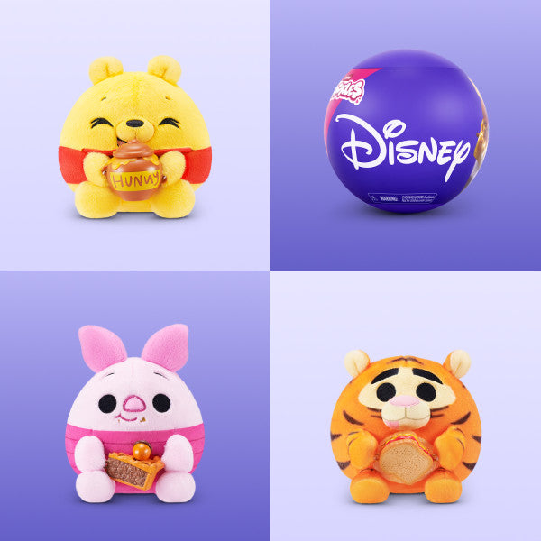 Peluche Snackles Disney 12cm Series 2 (modèle aléatoire)