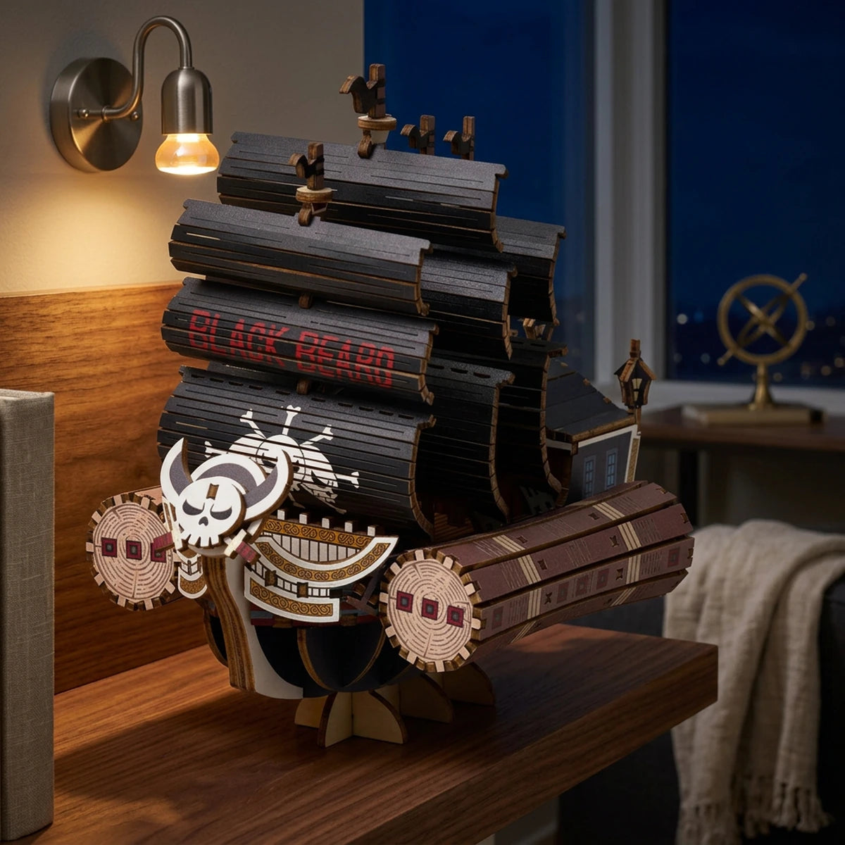 Kit Book Nook Wa-Gu-Mi One Piece - Bateau Saber of Xebec