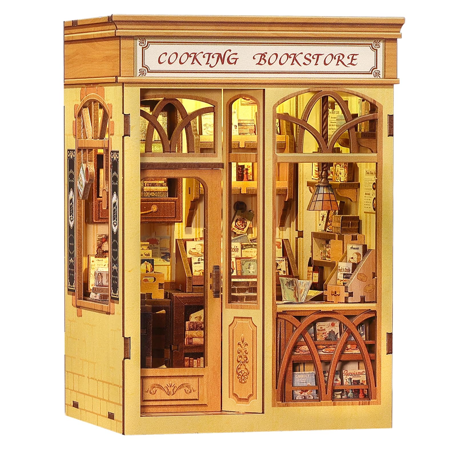 Kit DIY Book Nook - Cooking Bookstore