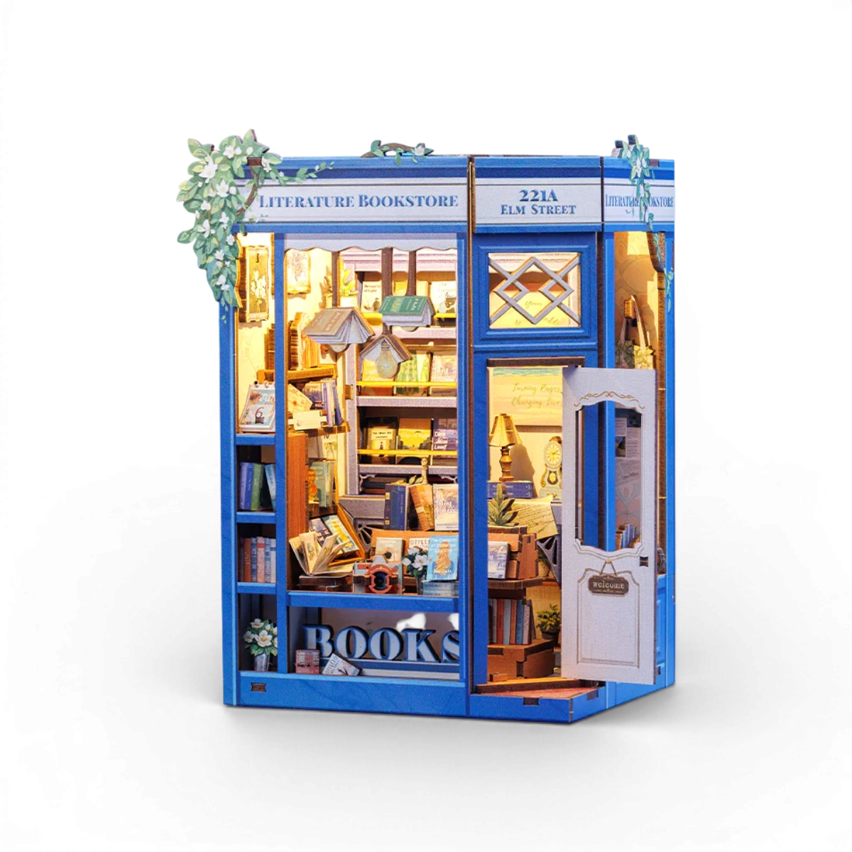 Kit DIY Book Nook - Literature Bookstore